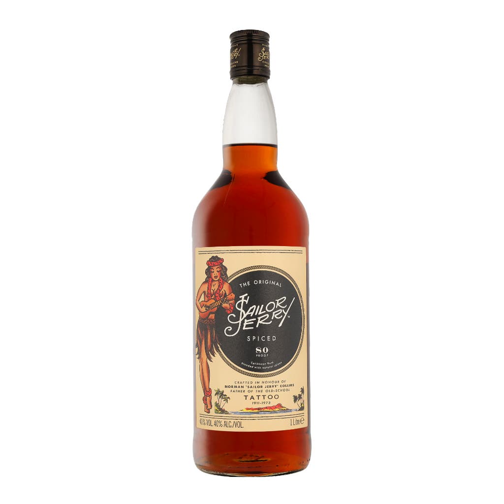 Sailor Jerry Spiced 1ltr 40%