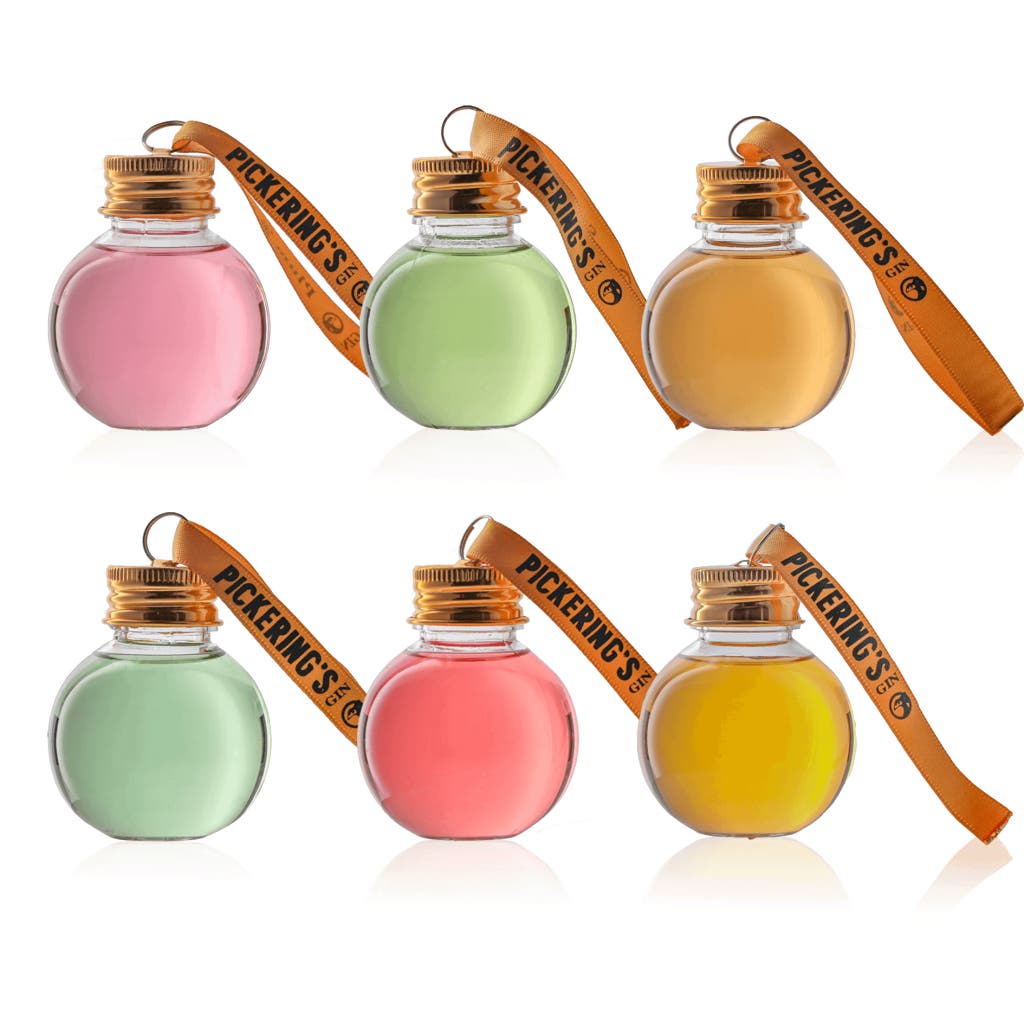 Pickering's Festively Gin Baubles (6x5cl)