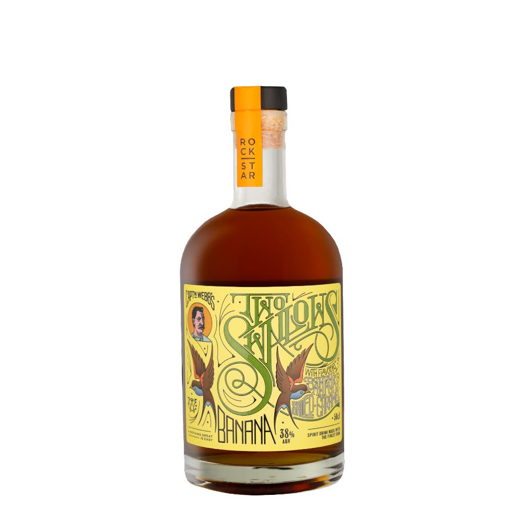 Rockstar Two Swallows Banana & Salted Caramel 50cl
