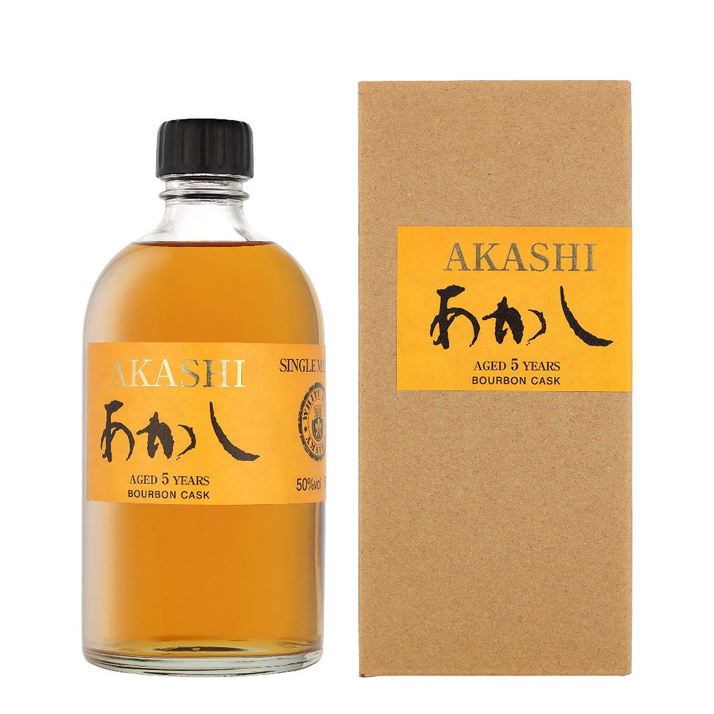 Akashi 5 Years Bourbon Barrel 50cl