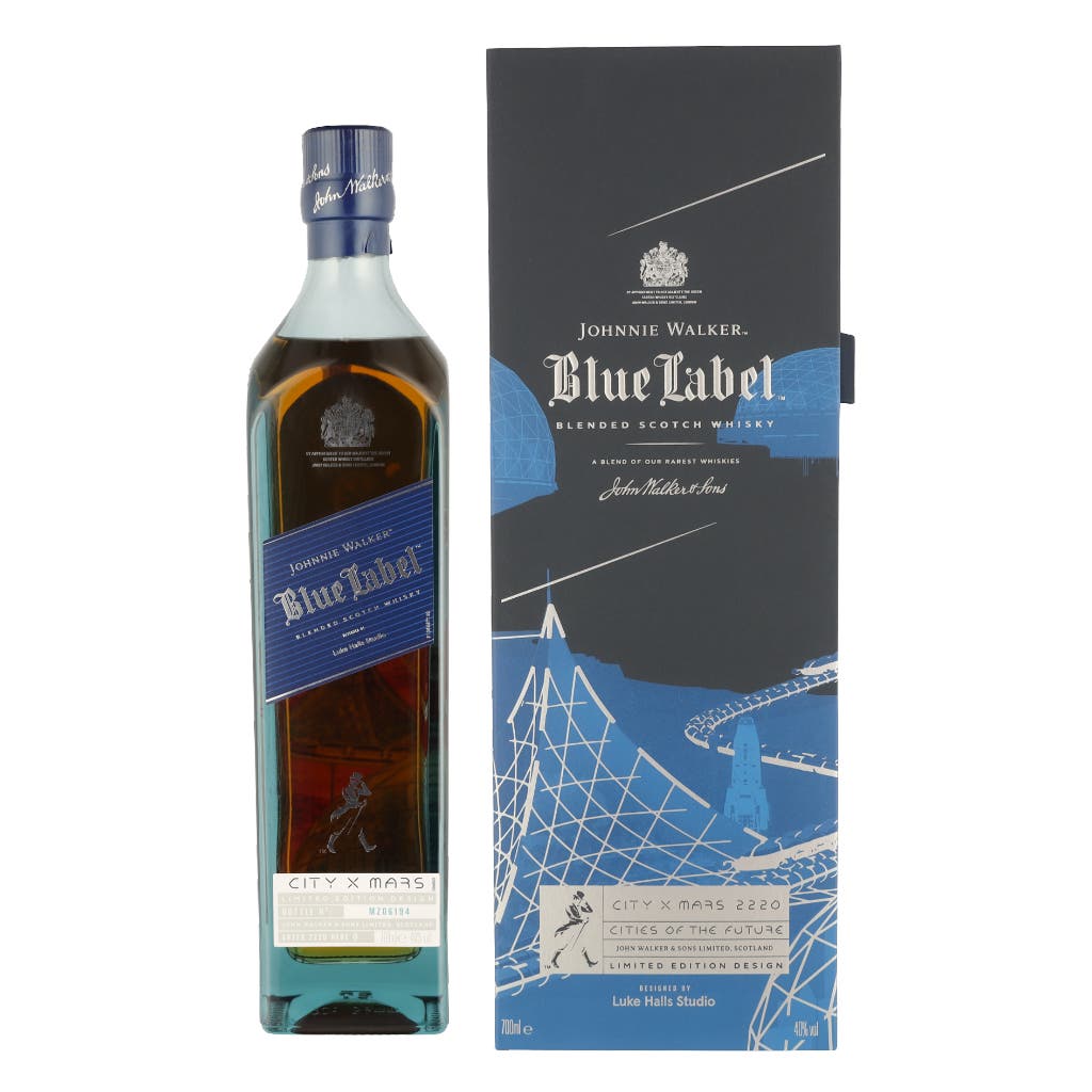 Johnnie Walker Blue Label City Of The Future Mars 70cl