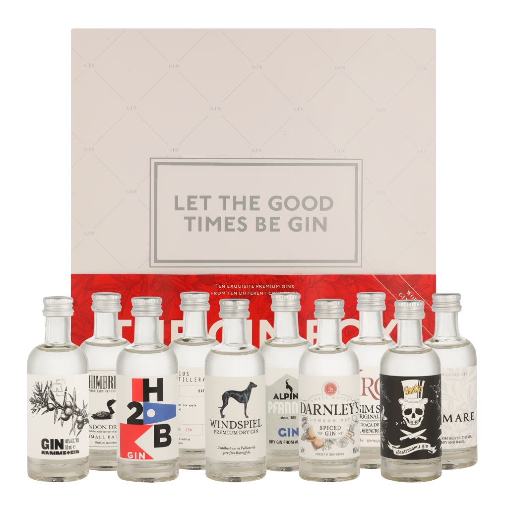 The Gin Box by World Class Gin (10x50ml) 50cl