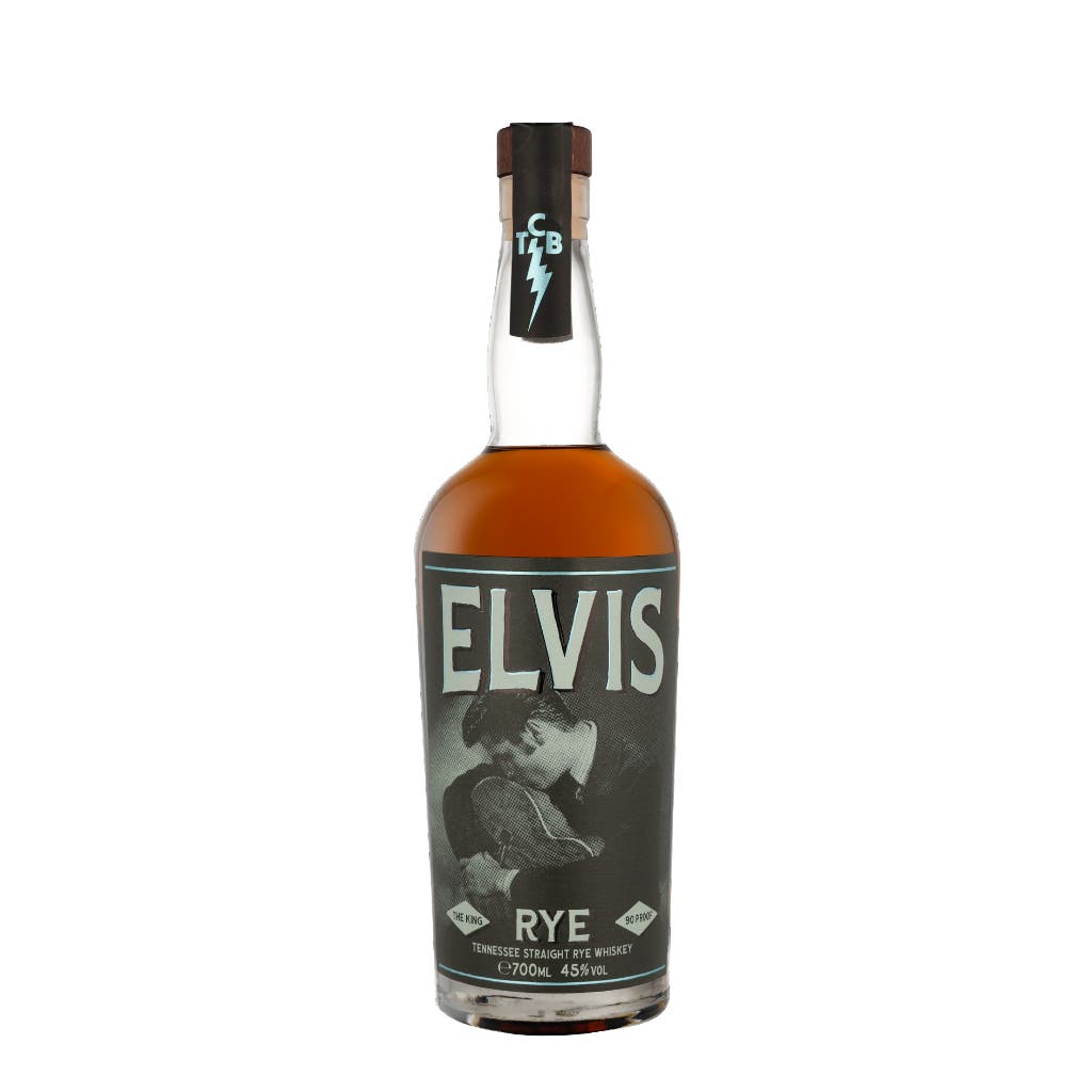 Elvis Straight Rye Whiskey 70cl