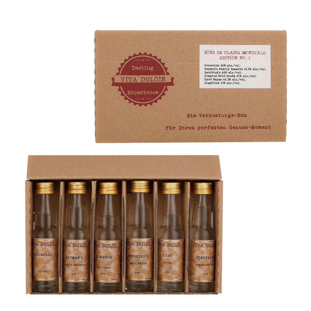 Vita Dulcis Tasting Box World Class Gin Edition 1 12cl