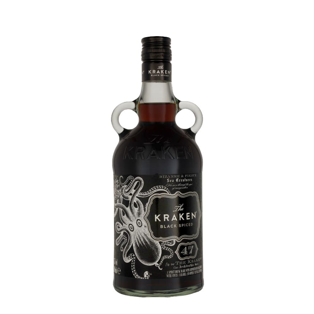 Kraken Black Spiced Black label 47% 70cl