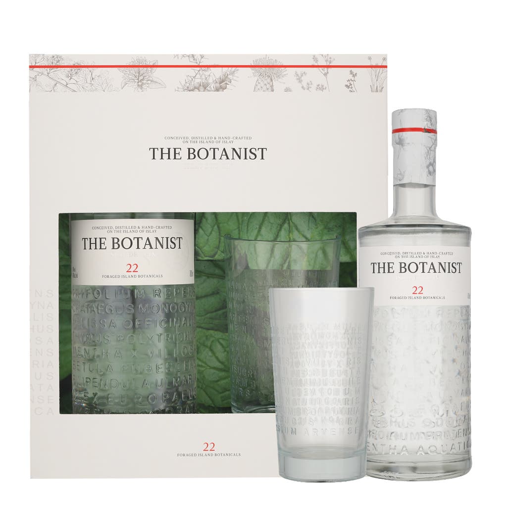 The Botanist Dry Gin + Glass 70cl
