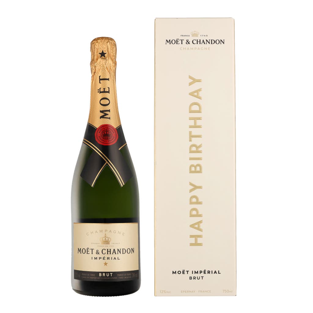 Moet & Chandon Happy Birthday Limited Edition + GB 75cl