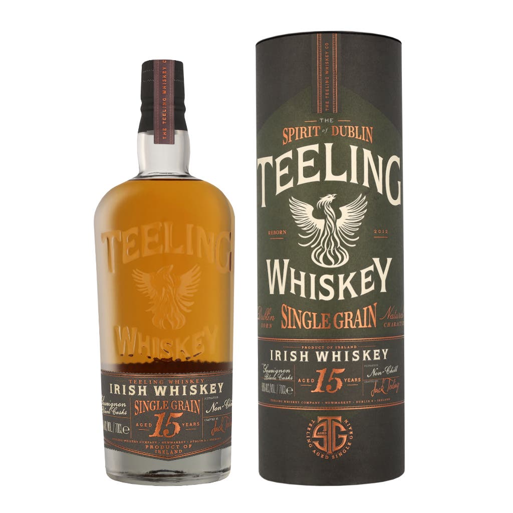Teeling 15 Years Single Grain + GB 70cl