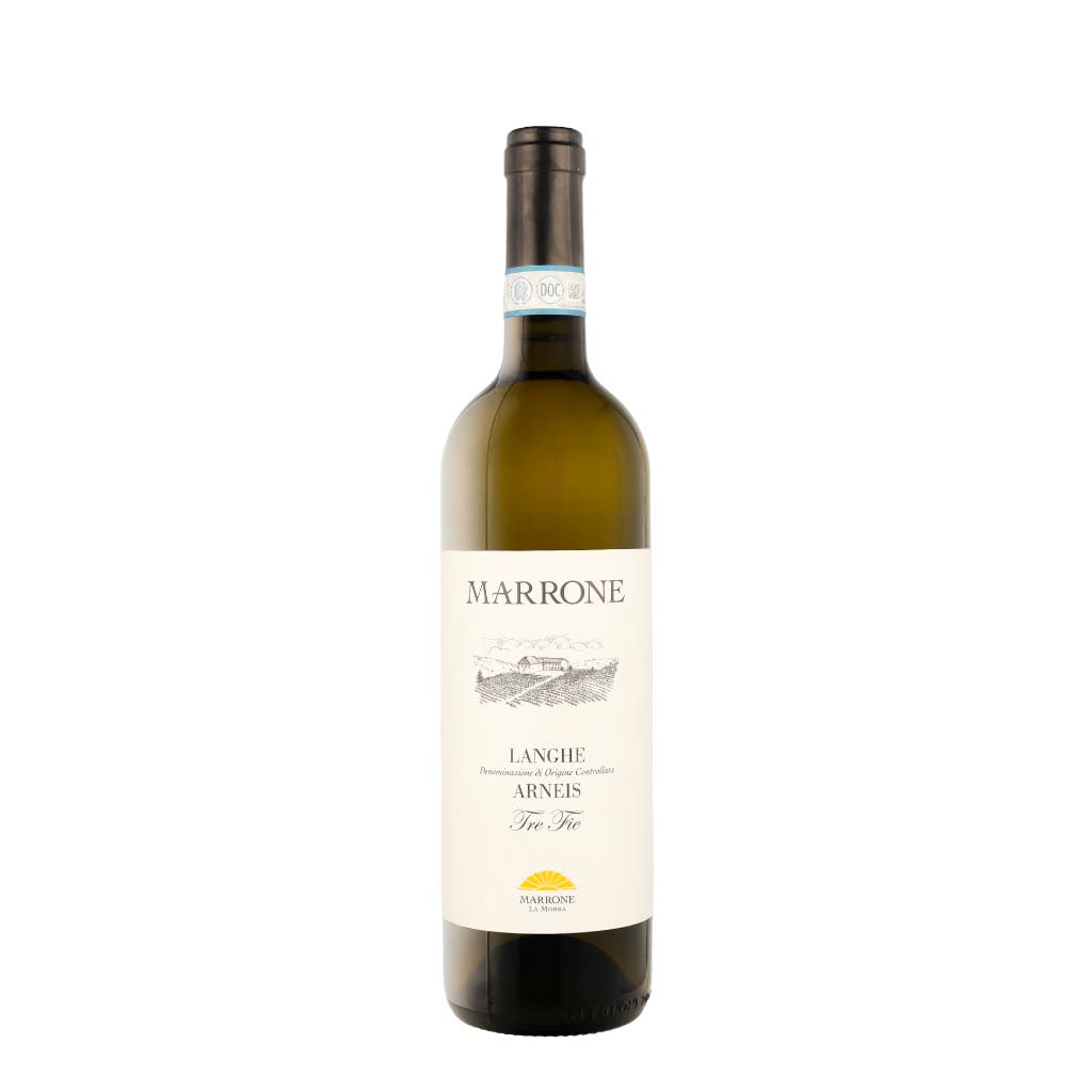 Marrone Langhe Arneis "Tre Fies" Doc Langhe 2022 0.75 liter