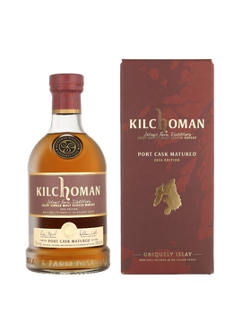 Kilchoman Port Cask Matured + GB 0.70 liter